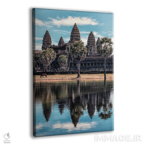 تابلو دکوراتیو انعکاس انگکور اثر مانجیک پیکچرز - نمای پرسپکتیو محصول