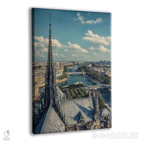 تابلو دکوراتیو سقف نوتردام اثر مانجیک پیکچرز - نمای پرسپکتیو محصول