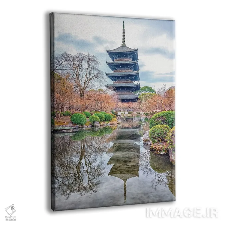 تابلو دکوراتیو معبد توجی اثر مانجیک پیکچرز - نمای پرسپکتیو محصول