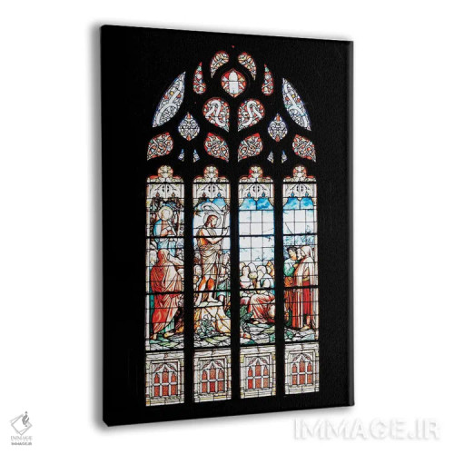 تابلو دکوراتیو شیشه های رنگی اثر مانجیک پیکچرز - نمای پرسپکتیو محصول