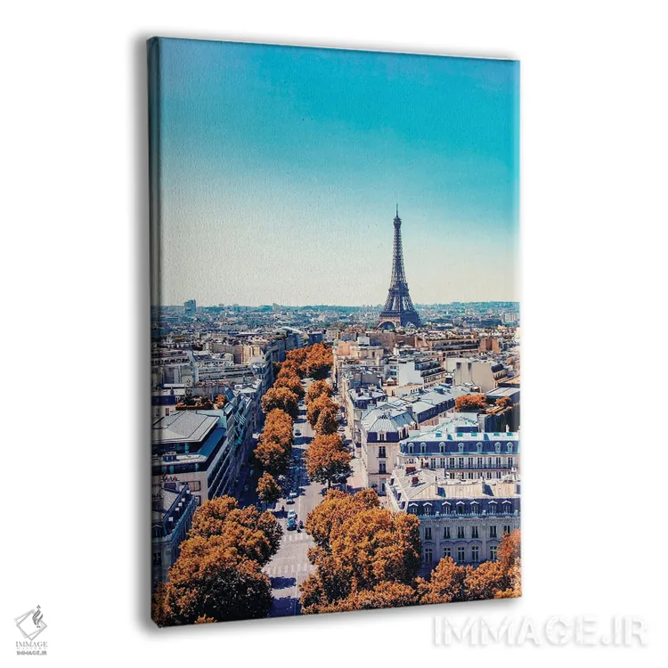 تابلو دکوراتیو نوامبر در پاریس اثر مانجیک پیکچرز - نمای پرسپکتیو محصول