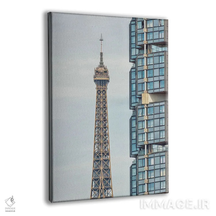 تابلو دکوراتیو آهن در برابر شیشه ها اثر مانجیک پیکچرز - نمای پرسپکتیو محصول