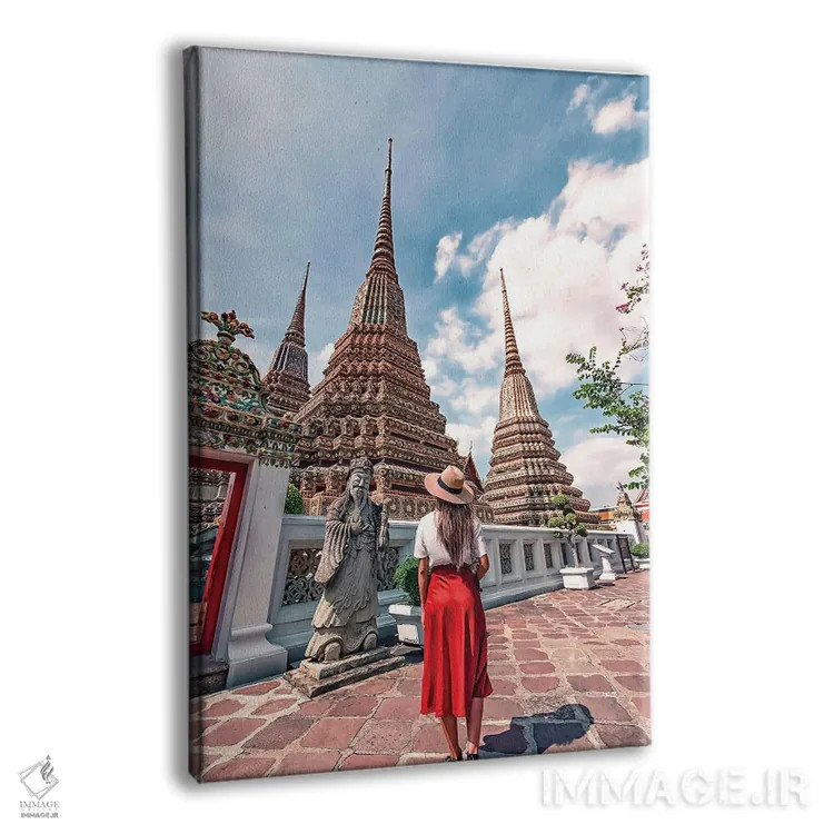 تابلو دکوراتیو گردشگری در بانکوک اثر مانجیک پیکچرز - نمای پرسپکتیو محصول