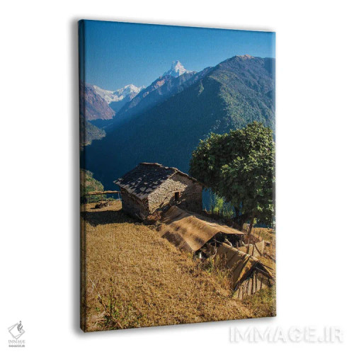 تابلو دکوراتیو چشم انداز هیمالیا اثر مانجیک پیکچرز - نمای پرسپکتیو محصول