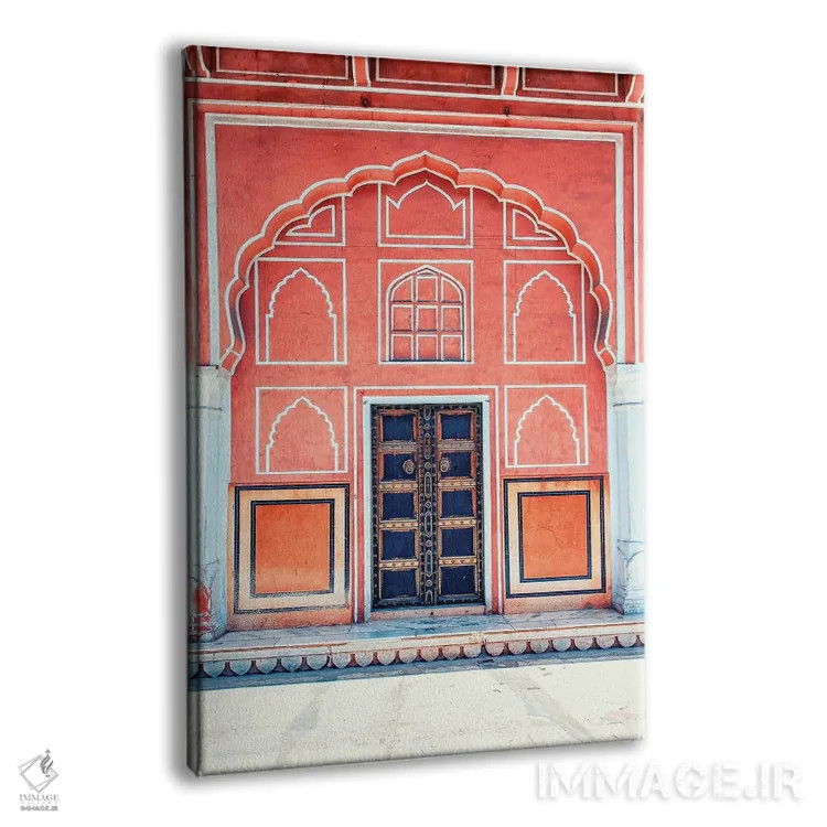 تابلو دکوراتیو درب هندی اثر مانجیک پیکچرز - نمای پرسپکتیو محصول