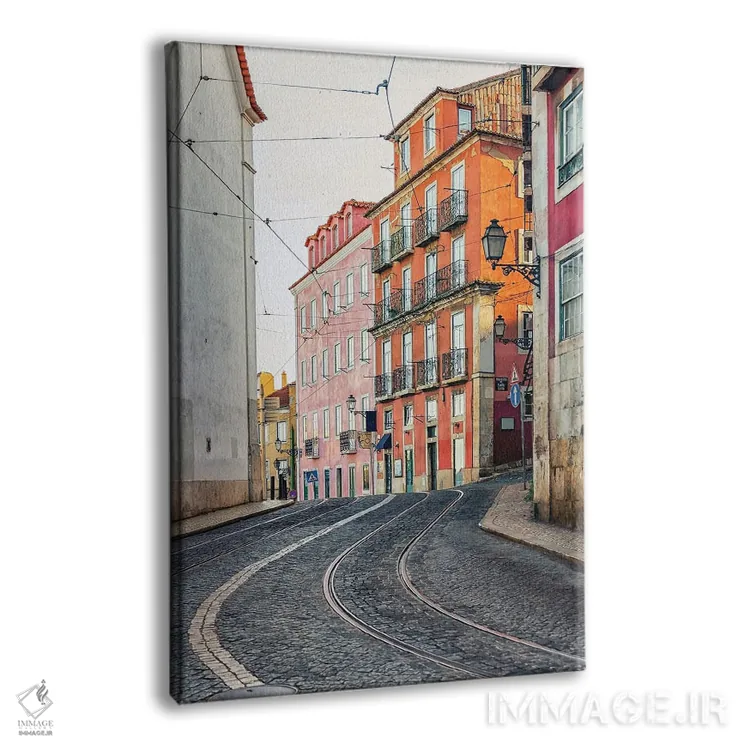 تابلو دکوراتیو خیابانی در لیسبون اثر مانجیک پیکچرز - نمای پرسپکتیو محصول