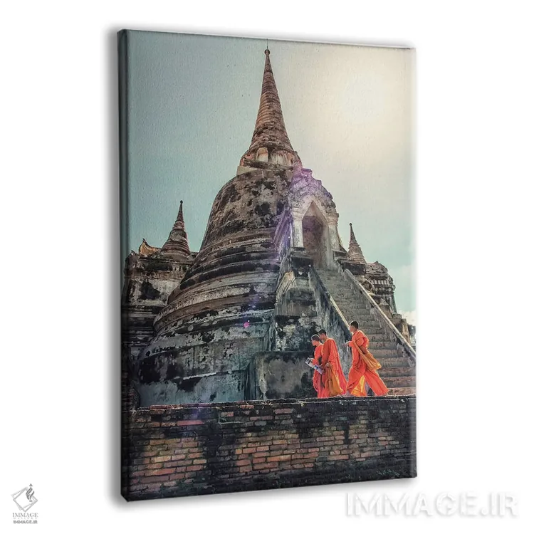 تابلو دکوراتیو معماری آیوتایا اثر مانجیک پیکچرز - نمای پرسپکتیو محصول