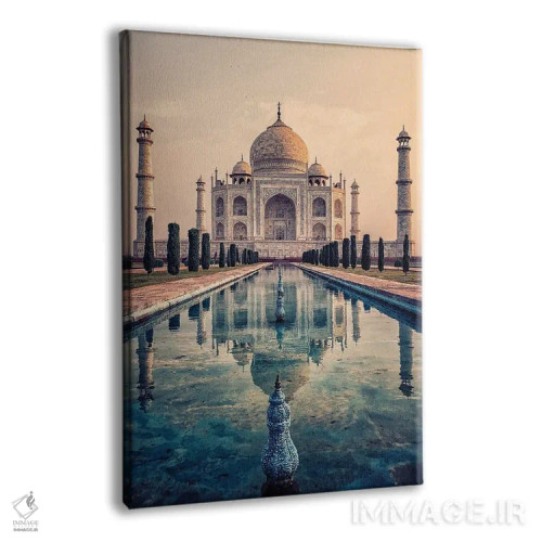 تابلو دکوراتیو آرامگاه تاج محل اثر مانجیک پیکچرز - نمای پرسپکتیو محصول
