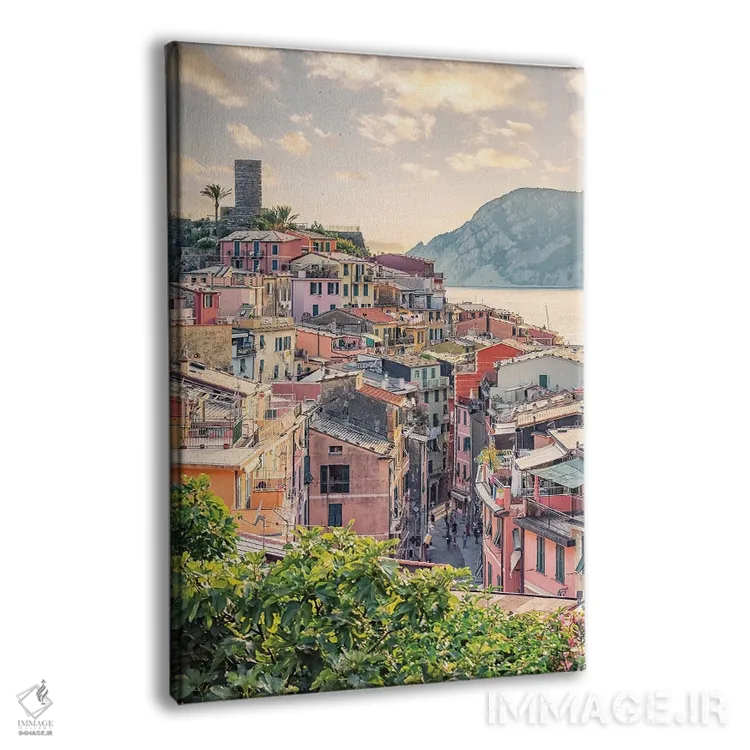 تابلو دکوراتیو غروب ورنازا اثر مانجیک پیکچرز - نمای پرسپکتیو محصول