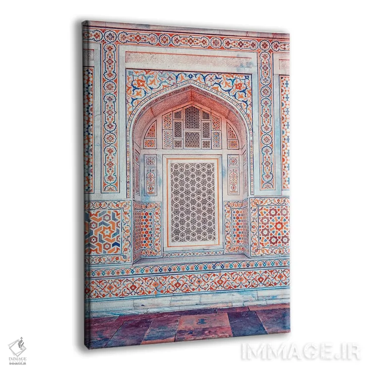 تابلو دکوراتیو معماری هندی اثر مانجیک پیکچرز - نمای پرسپکتیو محصول