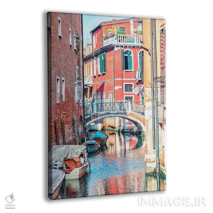 تابلو دکوراتیو کانال ونیزی اثر مانجیک پیکچرز - نمای پرسپکتیو محصول