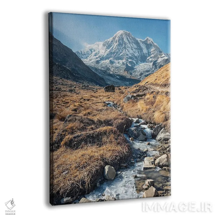 تابلو دکوراتیو منظره نپال اثر مانجیک پیکچرز - نمای پرسپکتیو محصول