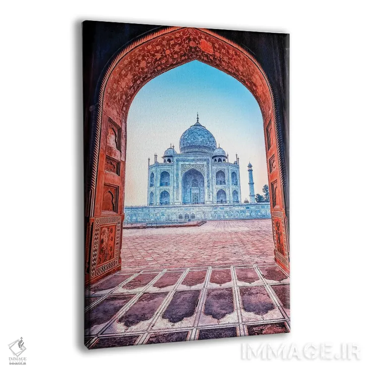 تابلو دکوراتیو تاج آبی اثر مانجیک پیکچرز - نمای پرسپکتیو محصول