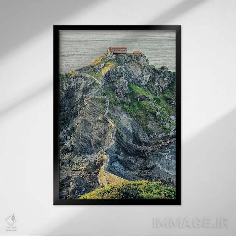 تابلو دکوراتیو سن خوان اثر مانجیک پیکچرز - نمای قابدار مشکی