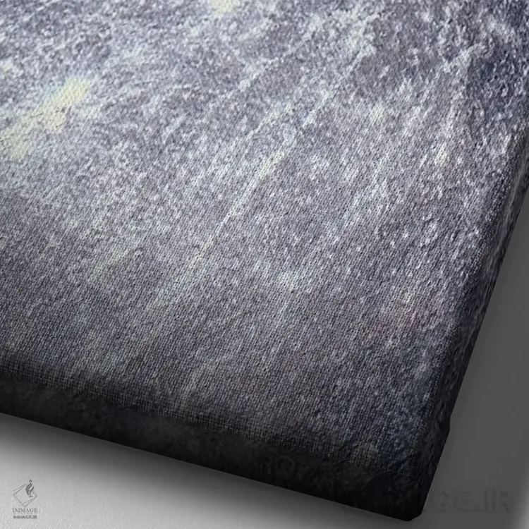 تابلو دکوراتیو سیاره عطارد اثر مانجیک پیکچرز - نمای نزدیک بافت بوم