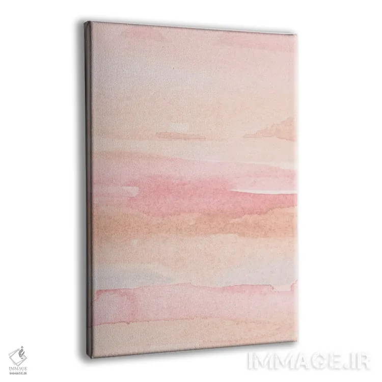 تابلو مینیمال رز محو شده ۲ اثر اما اسکاروی - نمای پرسپکتیو محصول