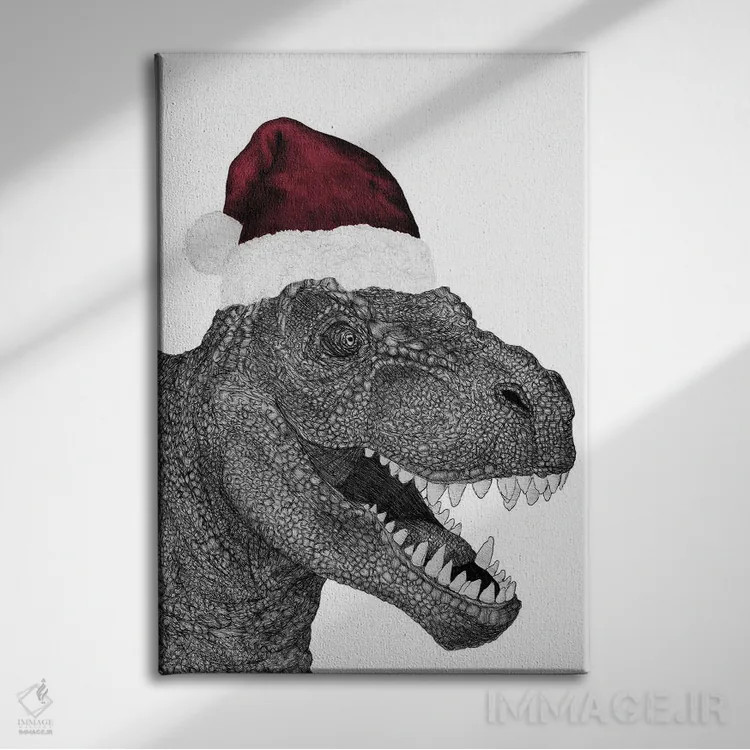 تابلو دکوراتیو سانتا-سوروس رکس اثر الا مازور - نمای روبهرو روی دیوار