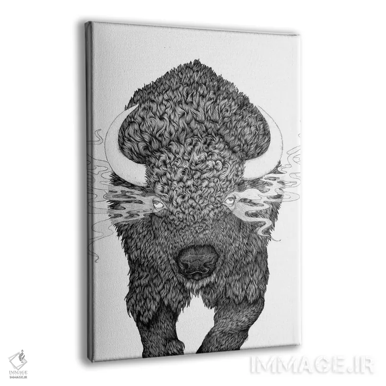 تابلو دکوراتیو ارواح پدرانمان اثر الا مازور - نمای پرسپکتیو محصول
