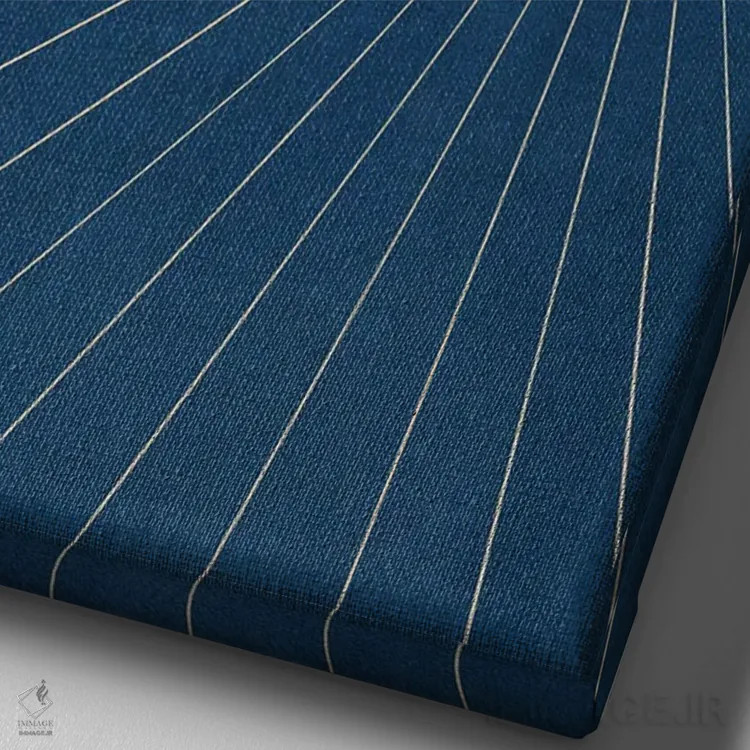 تابلو مدرن غروب مدرن اثر امیلی ناواس - نمای نزدیک بافت بوم