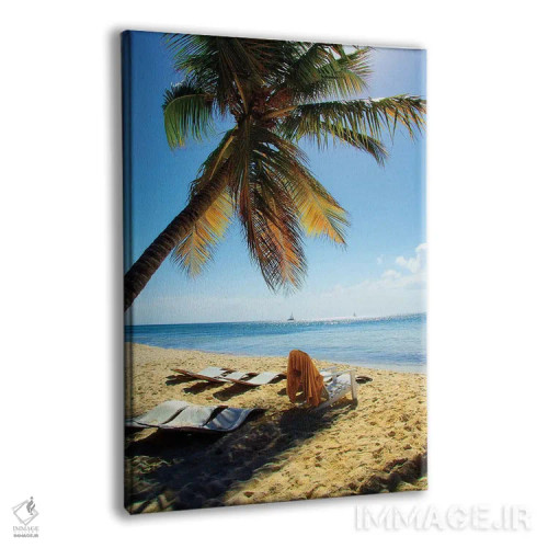 تابلو دکوراتیو مناظر غروب خورشید اثر امیلی ناواس - نمای پرسپکتیو محصول