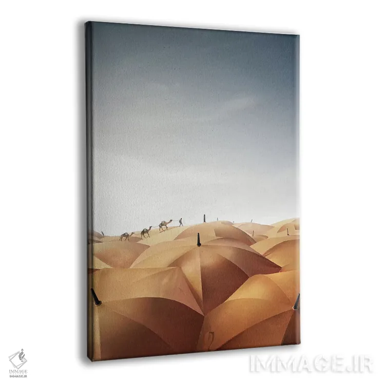 تابلو دکوراتیو سرزمین خشک اثر ای ان.پی اس - نمای پرسپکتیو محصول