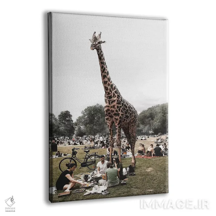 تابلو دکوراتیو شنبه در پارک اثر ای ان.پی اس - نمای پرسپکتیو محصول