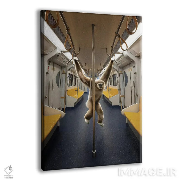 تابلو دکوراتیو سر زدن اثر ای ان.پی اس - نمای پرسپکتیو محصول