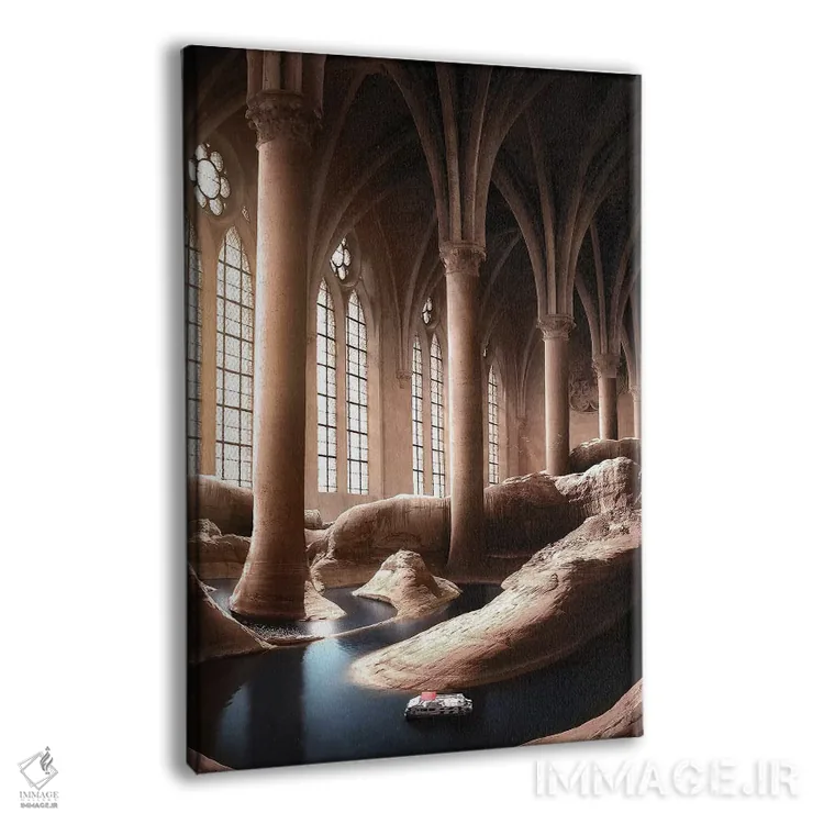 تابلو دکوراتیو هشتمین شگفتی اثر ای ان.پی اس - نمای پرسپکتیو محصول