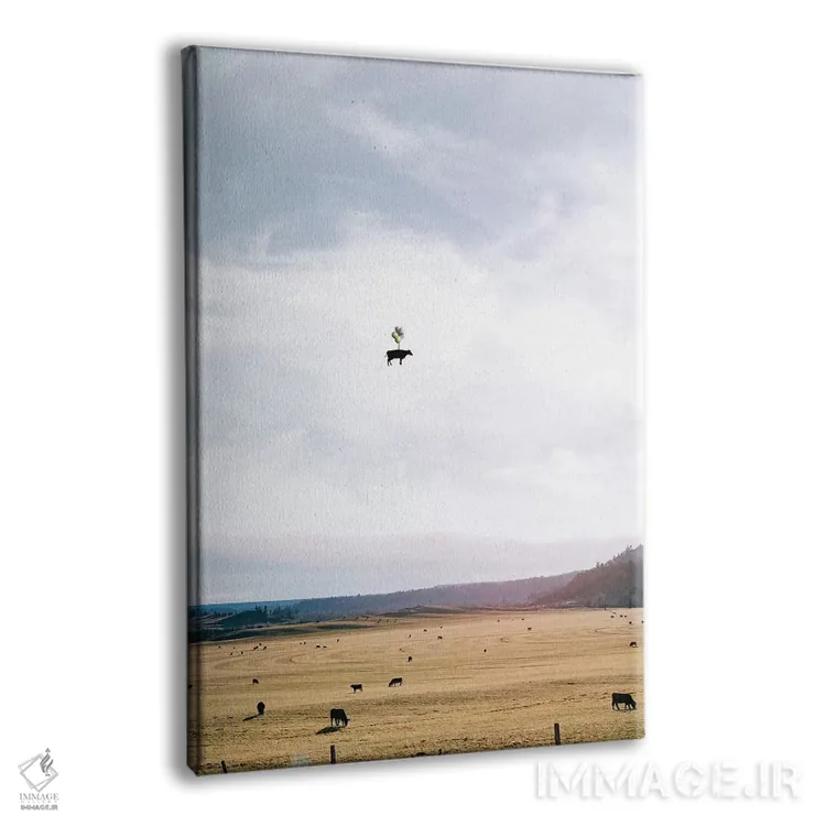 تابلو دکوراتیو یکشنبه تنبل اثر ای ان.پی اس - نمای پرسپکتیو محصول