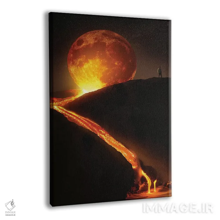 تابلو دکوراتیو ادای احترام اثر ای ان.پی اس - نمای پرسپکتیو محصول