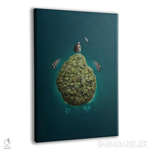 تابلو دکوراتیو ترتوا اثر ای ان.پی اس - نمای پرسپکتیو محصول