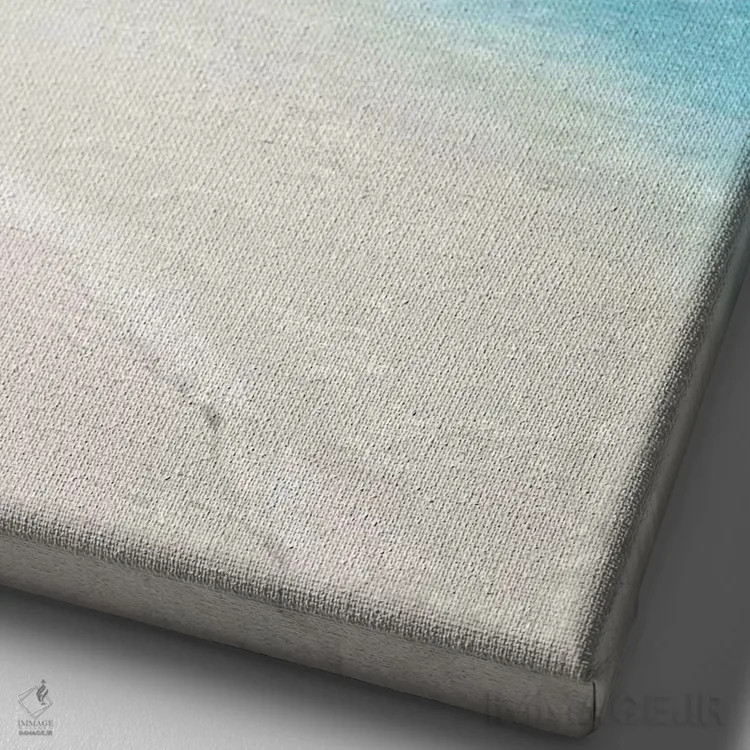 تابلو دکوراتیو پنج دقیقه استراحت اثر ای ان.پی اس - نمای نزدیک بافت بوم