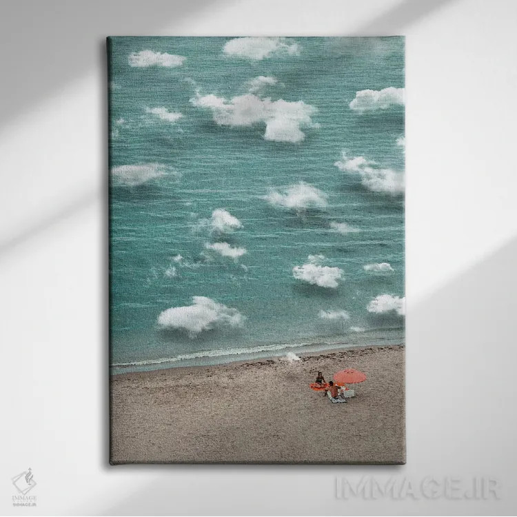 تابلو دکوراتیو تروپوسفر اثر ای ان.پی اس - نمای روبهرو روی دیوار