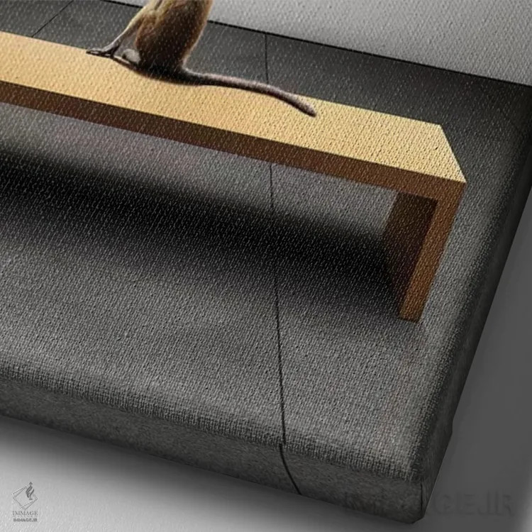 تابلو دکوراتیو زیبایی گرا اثر ای ان.پی اس - نمای نزدیک بافت بوم