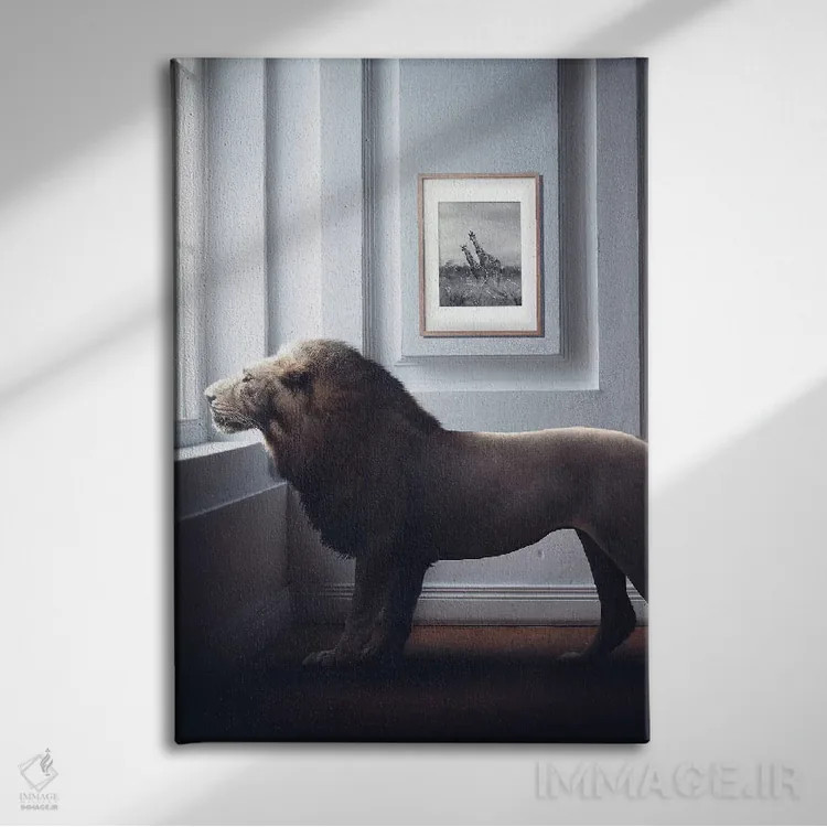 تابلو دکوراتیو مقدر شده اثر ای ان.پی اس - نمای روبهرو روی دیوار