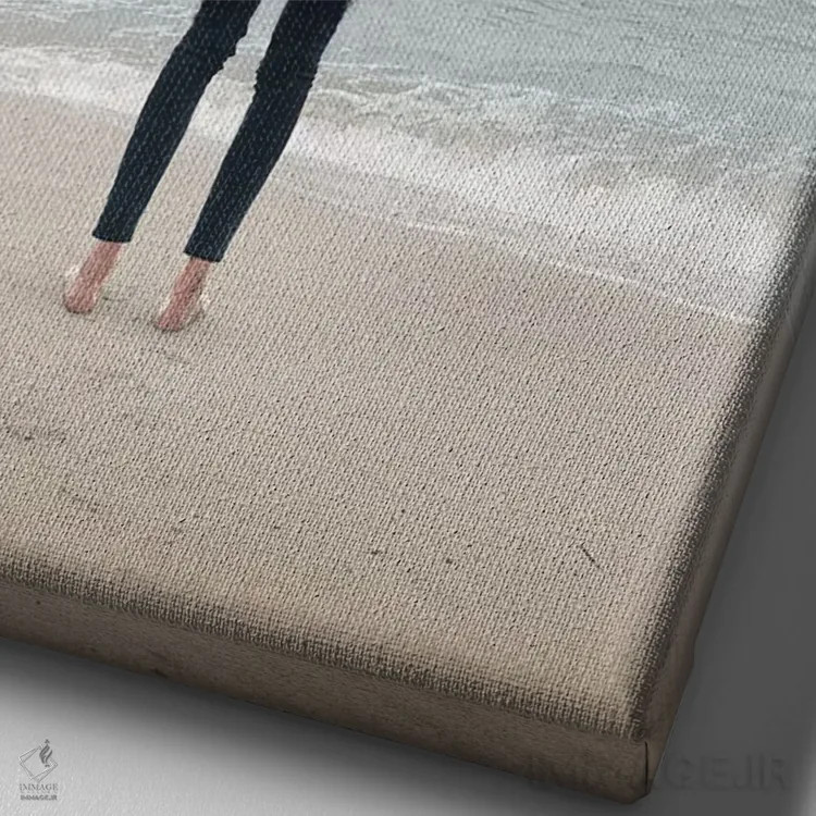 تابلو دکوراتیو دیگر وجود نداشتن اثر ای ان.پی اس - نمای نزدیک بافت بوم