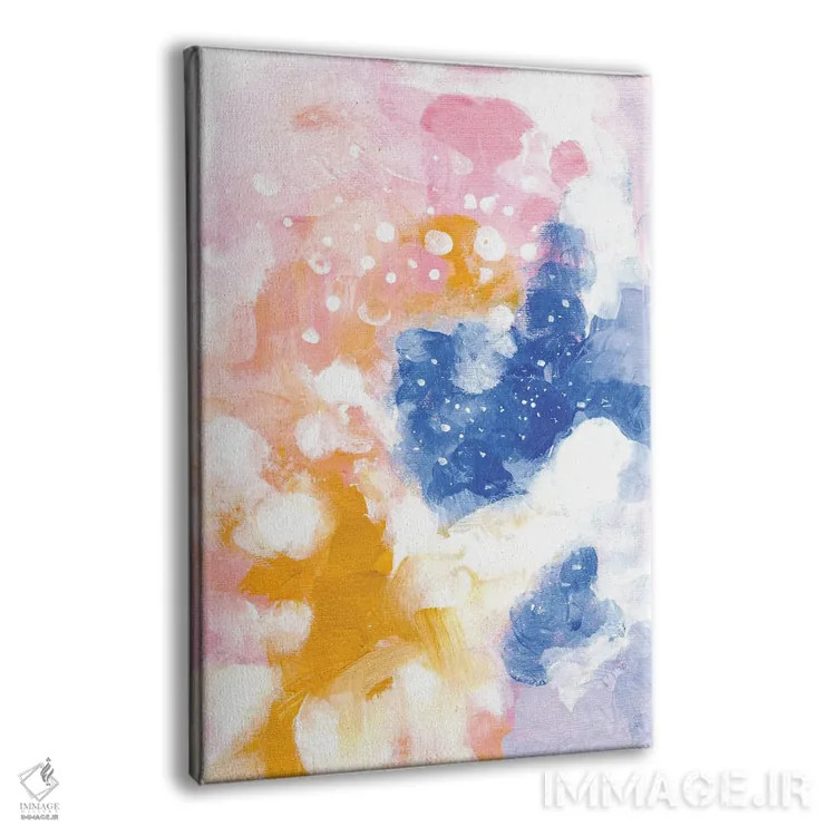 تابلو مینیمال بهشت پشمک اثر ان شیپ - نمای پرسپکتیو محصول