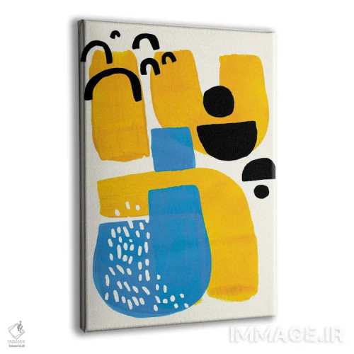 تابلو مینیمال چشم کلید یا اثر ان شیپ - نمای پرسپکتیو محصول