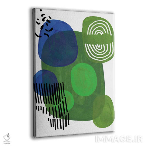 تابلو مینیمال تمساح اثر ان شیپ - نمای پرسپکتیو محصول