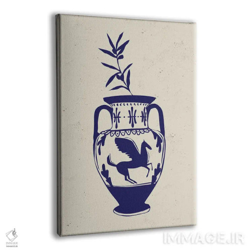 تابلو دکوراتیو گلدان یونانی اثر اوگنیا اسمیرنوا - نمای پرسپکتیو محصول