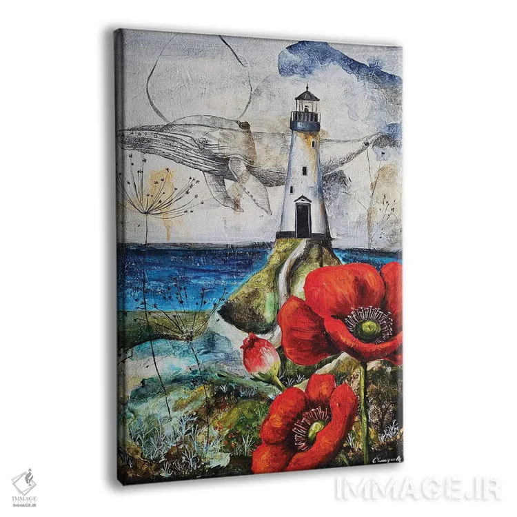 تابلو دکوراتیو دوردست اثر اوگنیا اسمیرنوا - نمای پرسپکتیو محصول