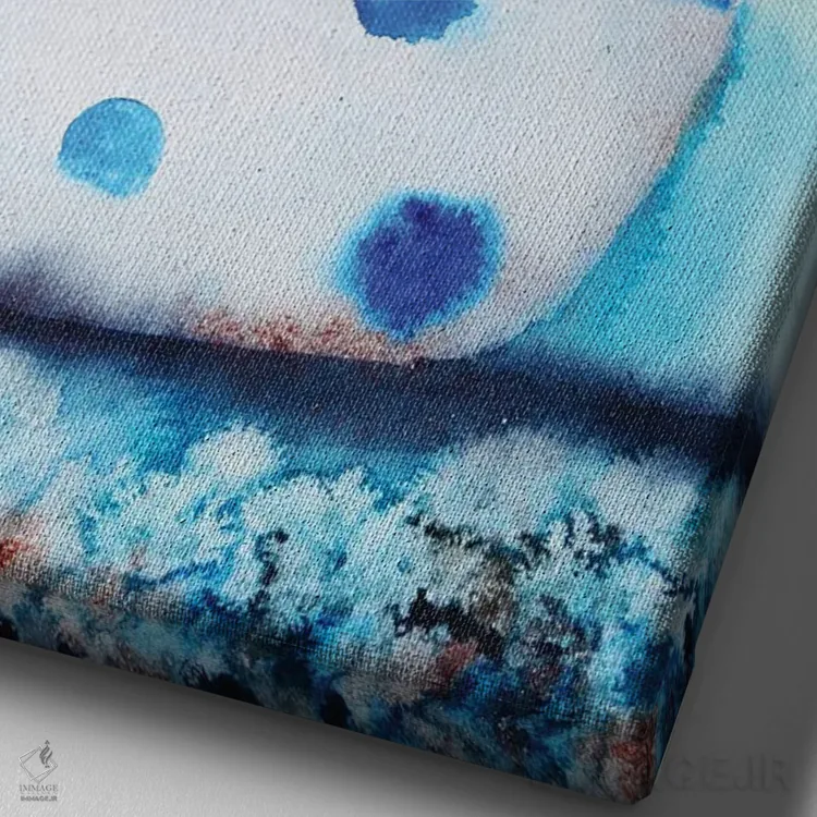 تابلو دکوراتیو فراموشم نکن اثر اوگنیا اسمیرنوا - نمای نزدیک بافت بوم