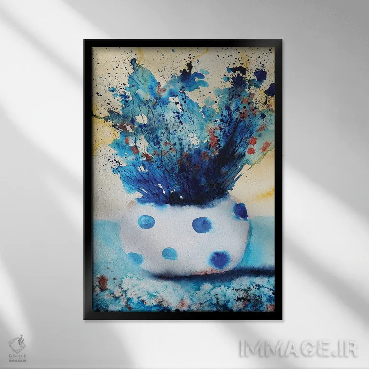 تابلو دکوراتیو فراموشم نکن اثر اوگنیا اسمیرنوا - نمای قابدار مشکی