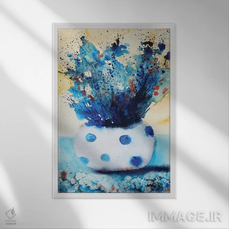 تابلو دکوراتیو فراموشم نکن اثر اوگنیا اسمیرنوا - نمای قابدار سفید