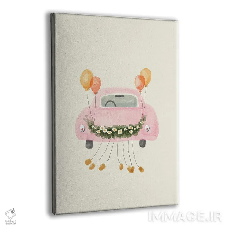 تابلو دکوراتیو تازه ازدواج کرده اند اثر اوگنیا اسمیرنوا - نمای پرسپکتیو محصول