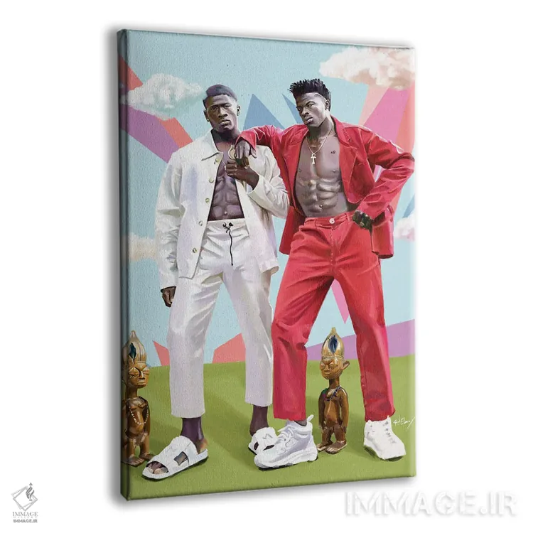 تابلو دکوراتیو ایبجی اثر ابن نواکپانی - نمای پرسپکتیو محصول