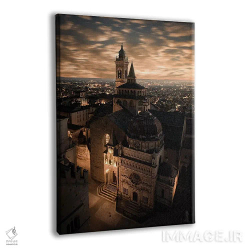 تابلو دکوراتیو برگامو آلتای ششم اثر انزو رومانو - نمای پرسپکتیو محصول