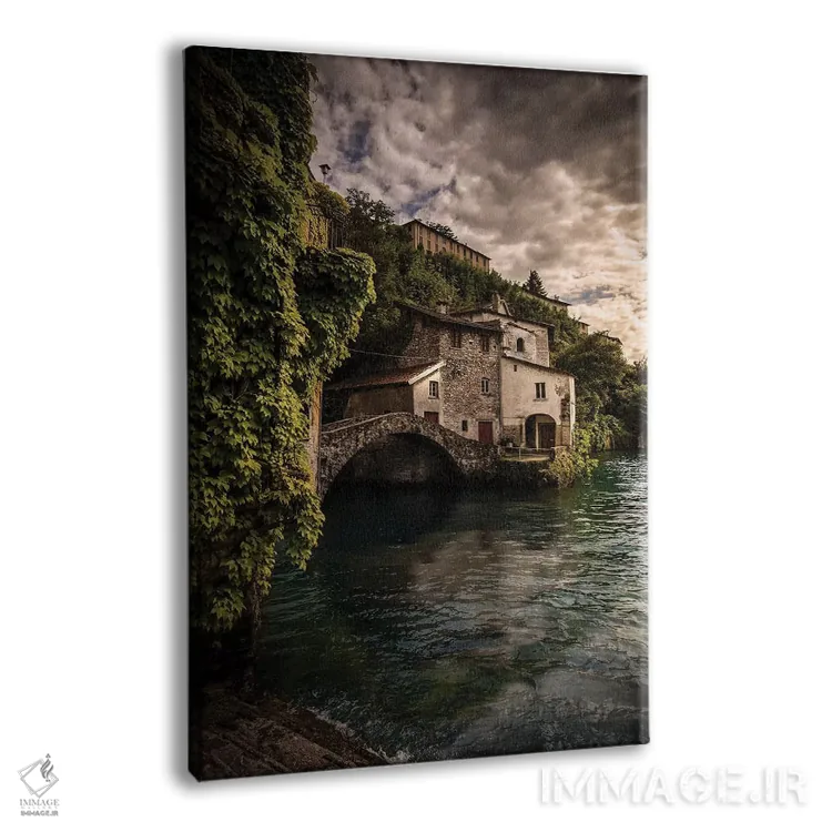 تابلو دکوراتیو نسو اثر انزو رومانو - نمای پرسپکتیو محصول