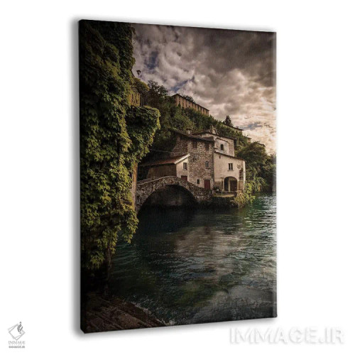 تابلو دکوراتیو نسو اثر انزو رومانو - نمای پرسپکتیو محصول