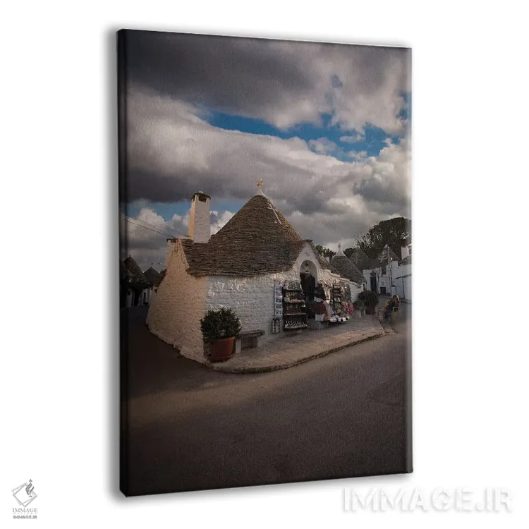 تابلو دکوراتیو آلبروبلو، آپولیا ۳ اثر انزو رومانو - نمای پرسپکتیو محصول